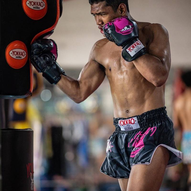 Yokkao Muay Thai Shorts Boxing Sanda Fighting Training Fighting Fighting Sports qM3p