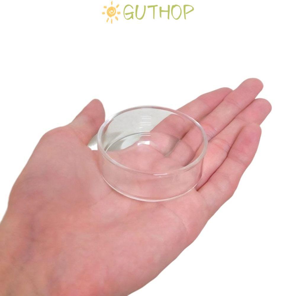 GUTHOP ชามให้อาหารทางอากาศ,เครื่องป้อนตู้ปลาอะคริลิคใส,พร้อมถ้วยดูด Universal Fish กุ้งจานให้อาหารสําหรับปลาและกุ้ง Aquarium