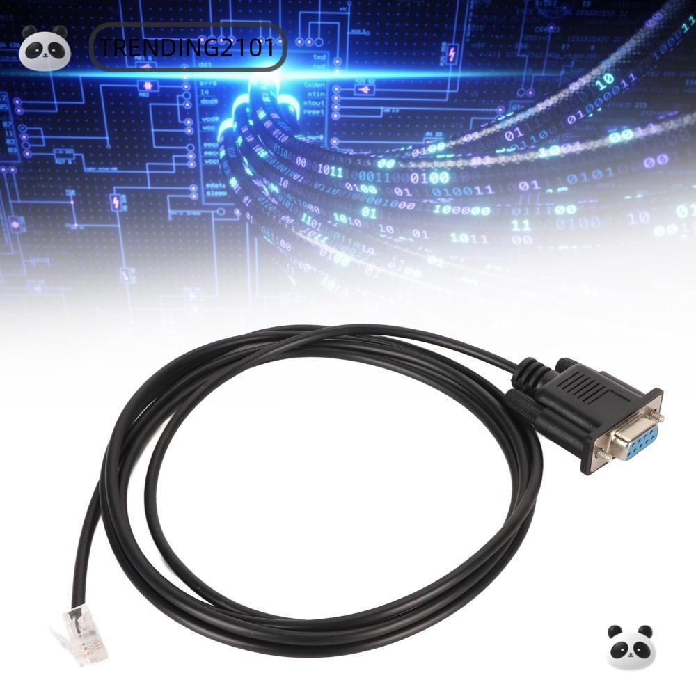 กําลังมาแรง 6P6C LAN , หญิง Plug and Play RS232 DB9Pin หญิง RJ11 RJ12, ทนทาน RS232 to RJ11 RJ12 สําห