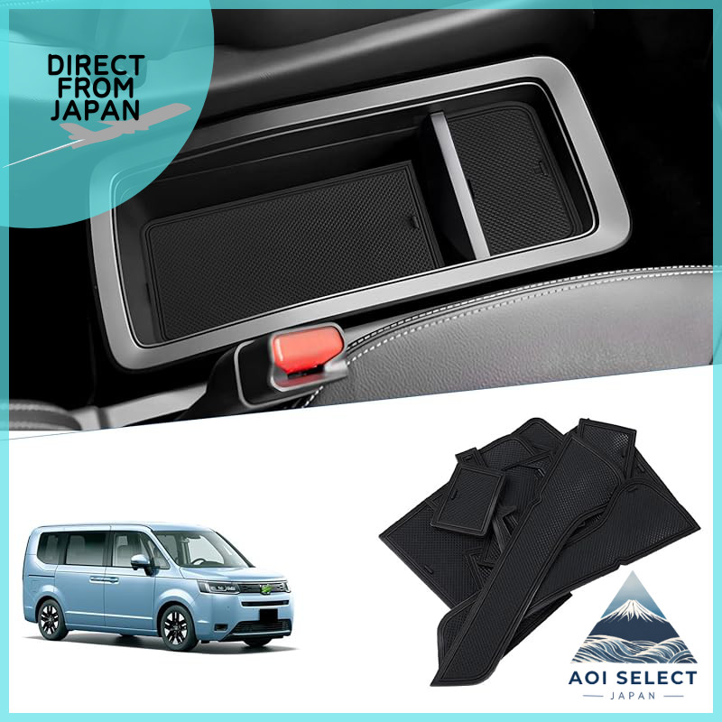 Honda Stepwgn RP6 RP7 RP8 Interior Rubber Mat Set 20PCS Door Pocket Console Anti Slip Mat 2022+ STEPWGN AIR SPADA Accessories