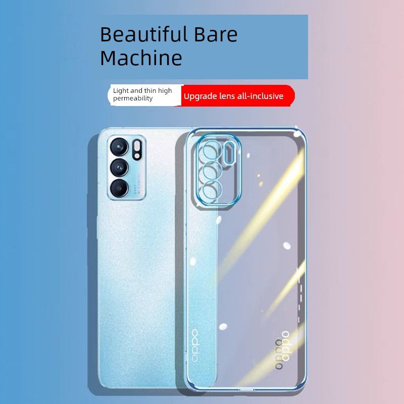 เคสออปโป้ a18 เคสoppo a18 เหมาะสําหรับOppoReno6 เคสโทรศัพท์Reno6Pro + ใหม่Oppo Shock-ทนOpopreno6 รวม