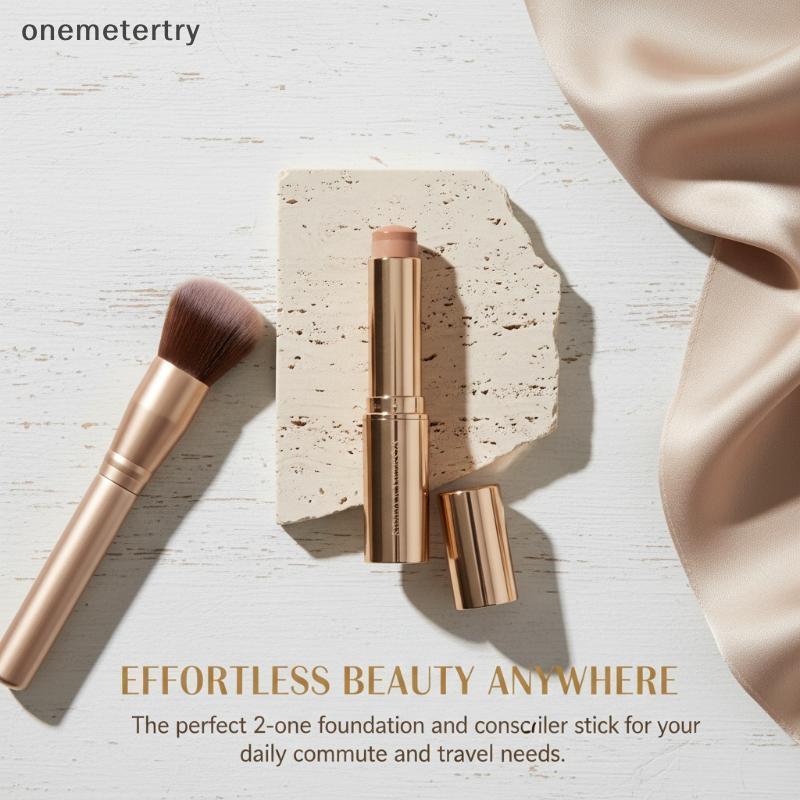 Onem 2in1 Foundation Sti สําหรับ Uneven Skin Tone น้ําหนักเบา Stingvant Moisturiz Natural คอนซีลเลอร