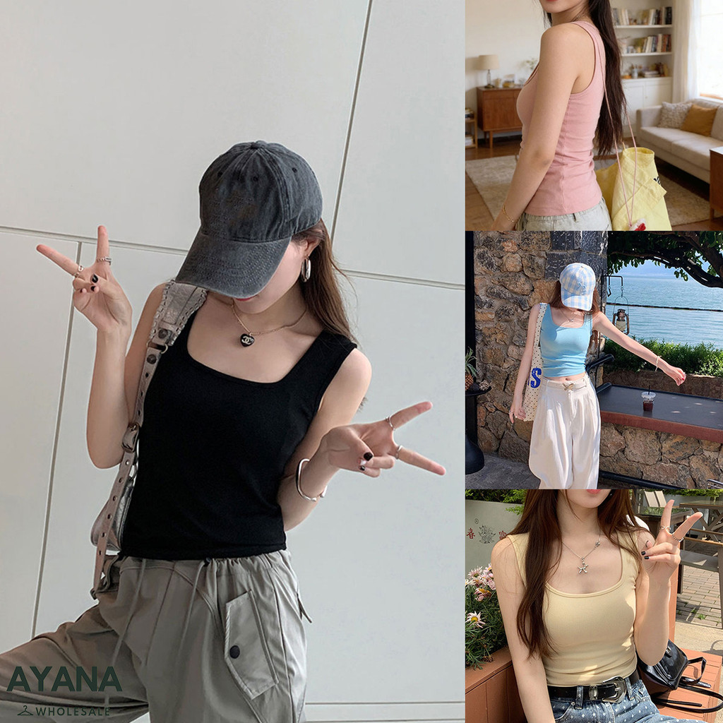 เสื้อกล้ามผู้หญิง สไตล์เกาหลี ใส่เที่ยวได้