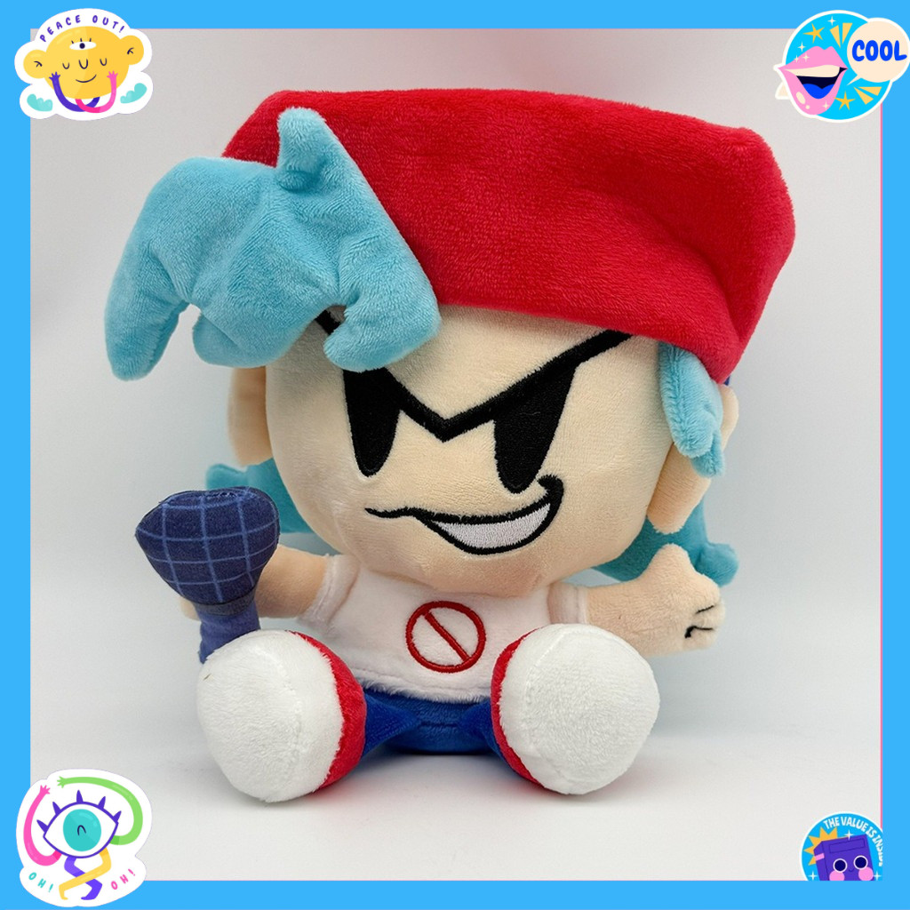 นุ่ม FNF Nene Pico Darnell ของเล่นตุ๊กตาสําหรับเด็กเด็กสาว Friday Night Funkin Plushie หมอนน่ารักตุ๊