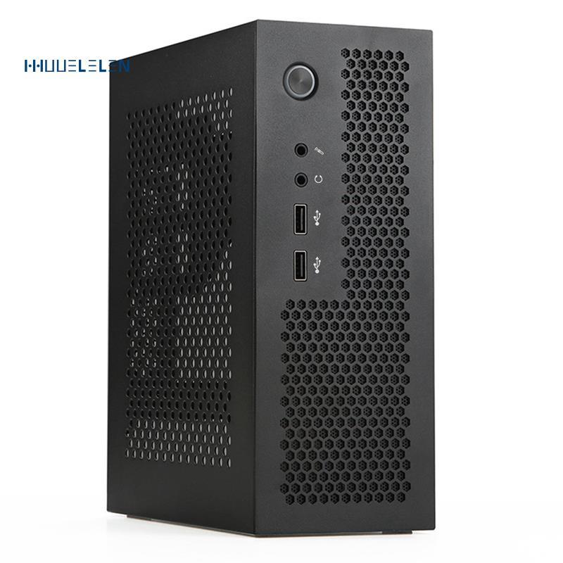 [Promote H]A09 HTPC เคสคอมพิวเตอร์ Mini ITX Gaming PC Chassis แชสซีเดสก์ท็อป USB2.0 เคสคอมพิวเตอร์ เ