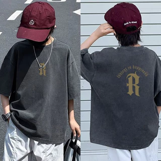 [จัดส่งภายใน 24 ชั่วโมง] เสื้อยืดเด็ก / ผ้าฝ้าย 100% / ทันสมัย ​​/ ขนาดสำหรับเด็กอายุ 1-12 ปี