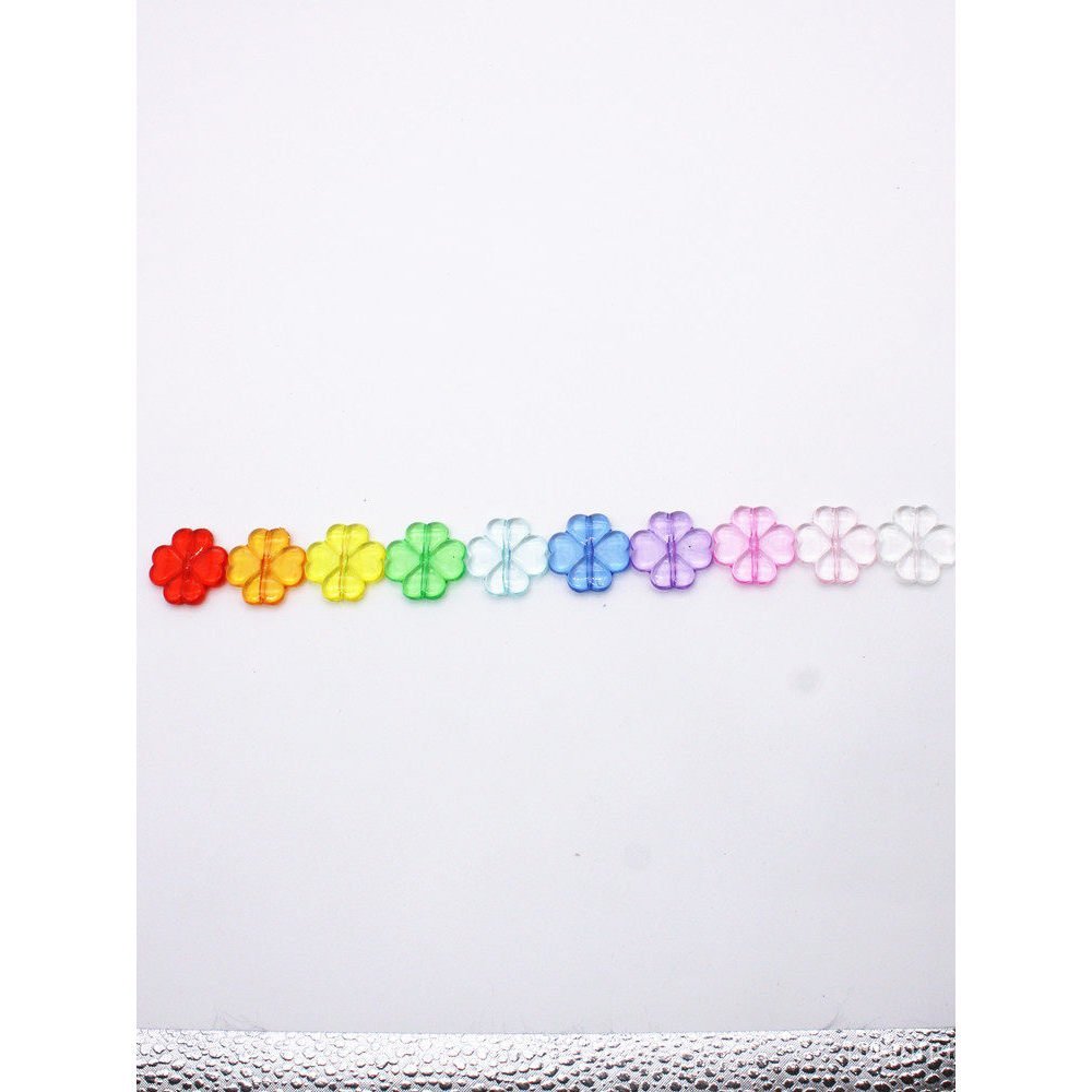 โปร่งใสโปร่งใสอะคริลิคเลียนแบบคริสตัล Lucky String เครื่องประดับหินอนุบาล Handmade Creative DIY สร้อ