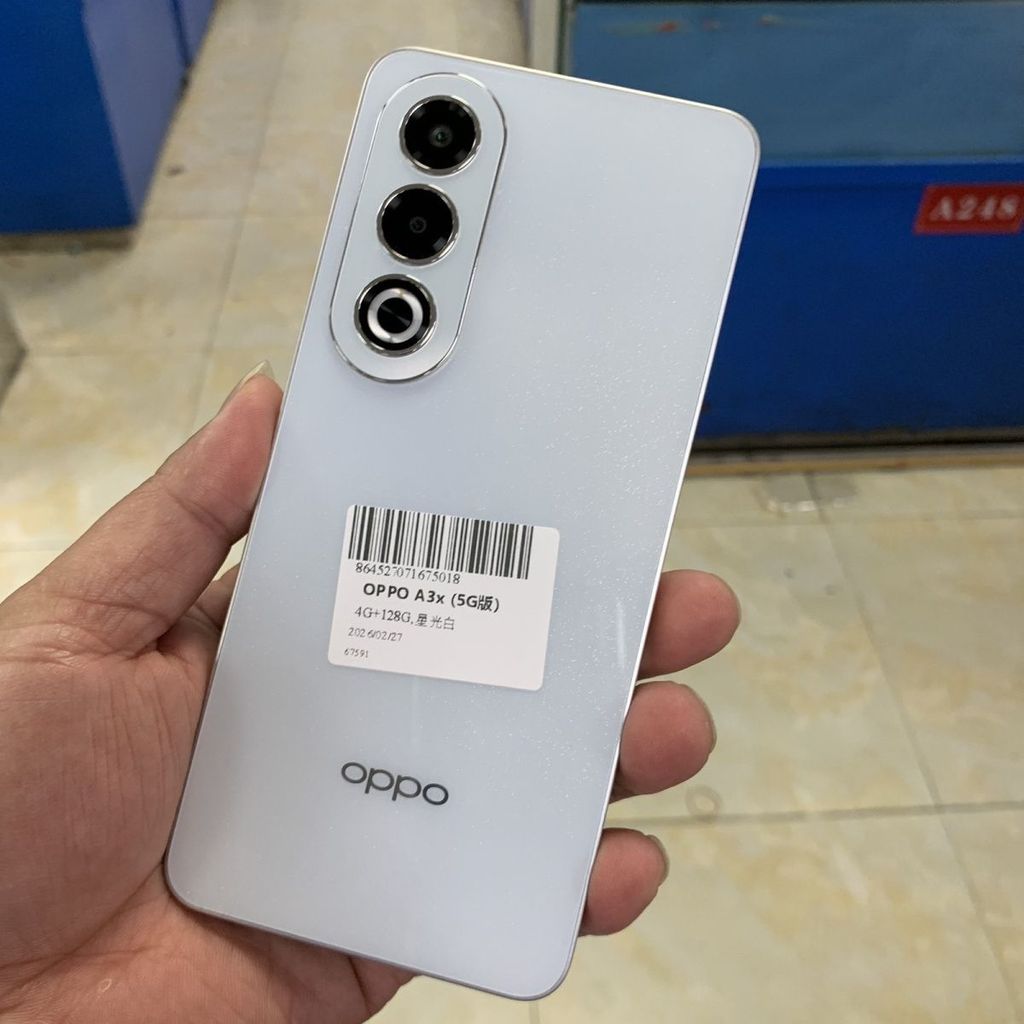 [มือสอง] มือสองต้นฉบับ OPPO A3x เต็ม Netcom 5G หน้าจอขนาดใหญ่ 5100mAh สมาร์ทโฟนแบตเตอรี่ขนาดใหญ่เส้น