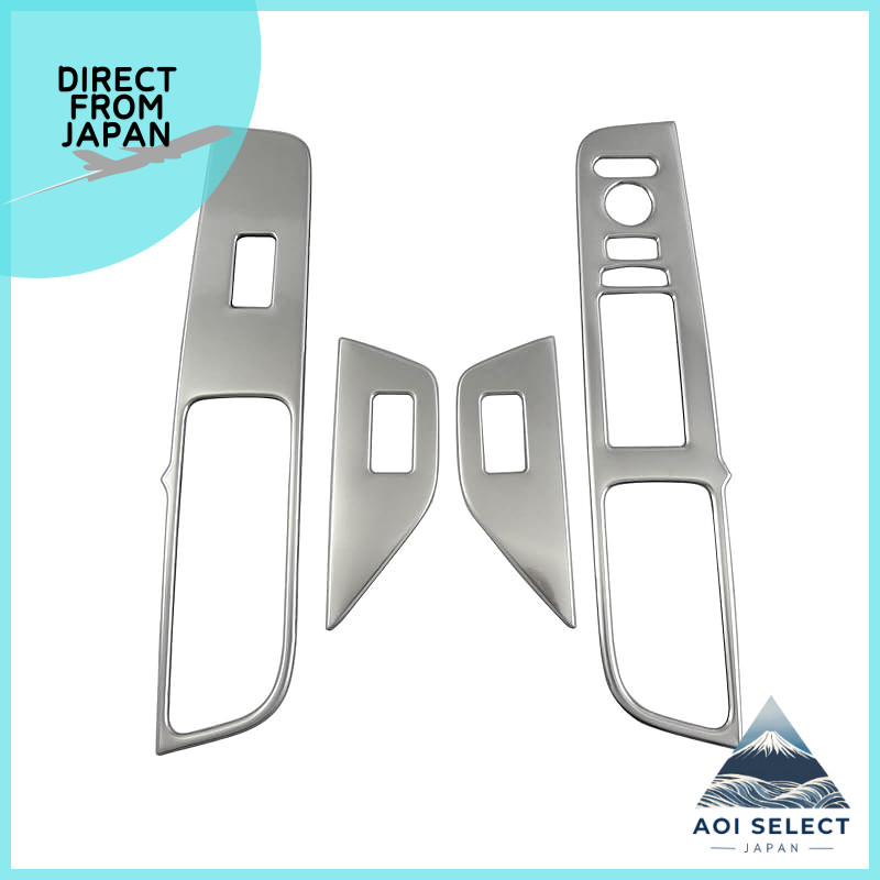 BRIGHTZ Stepwgn Air RP Stainless Steel Window Switch Cover 4PC Satin Silver 【 WIN-SWI-052 】 RP6 RP7 