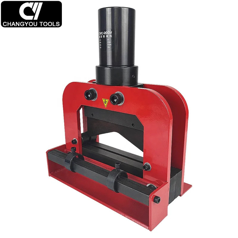 CWC-200V เครื่องตัดบัสบาร์ทองแดงไฮดรอลิกและอลูมิเนียม