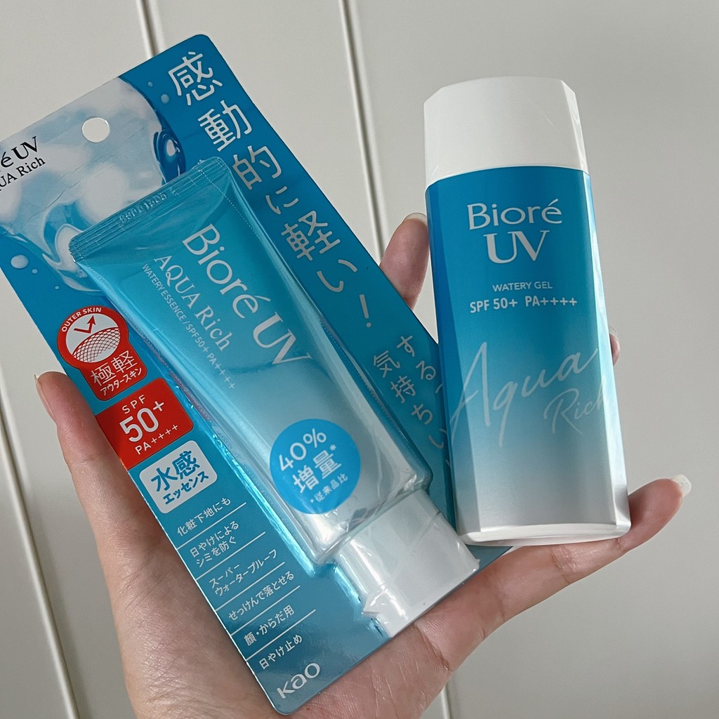 กันแดดหน้าฉ่ำ ครีมกันแดด วันที่ดี!Japan biore biore Water Refreshing Waterproof Sunscreen Essence 70