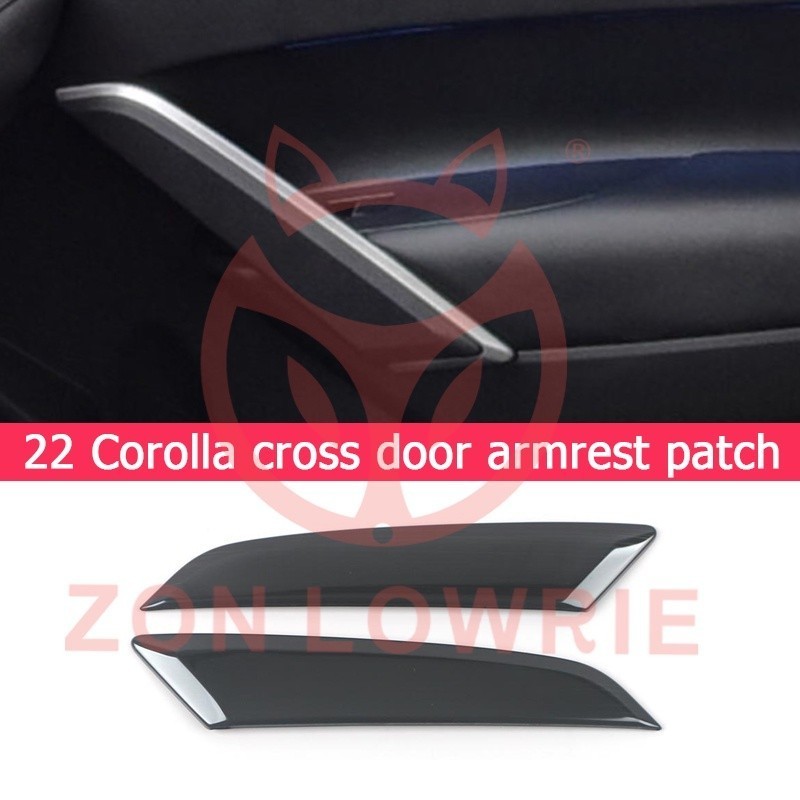 เหมาะสําหรับ 22 รุ่นของ Corolla Cross door Armrest patch Corolla CROSS ที่วางแขนกล่องกล่องเก็บอุปกรณ
