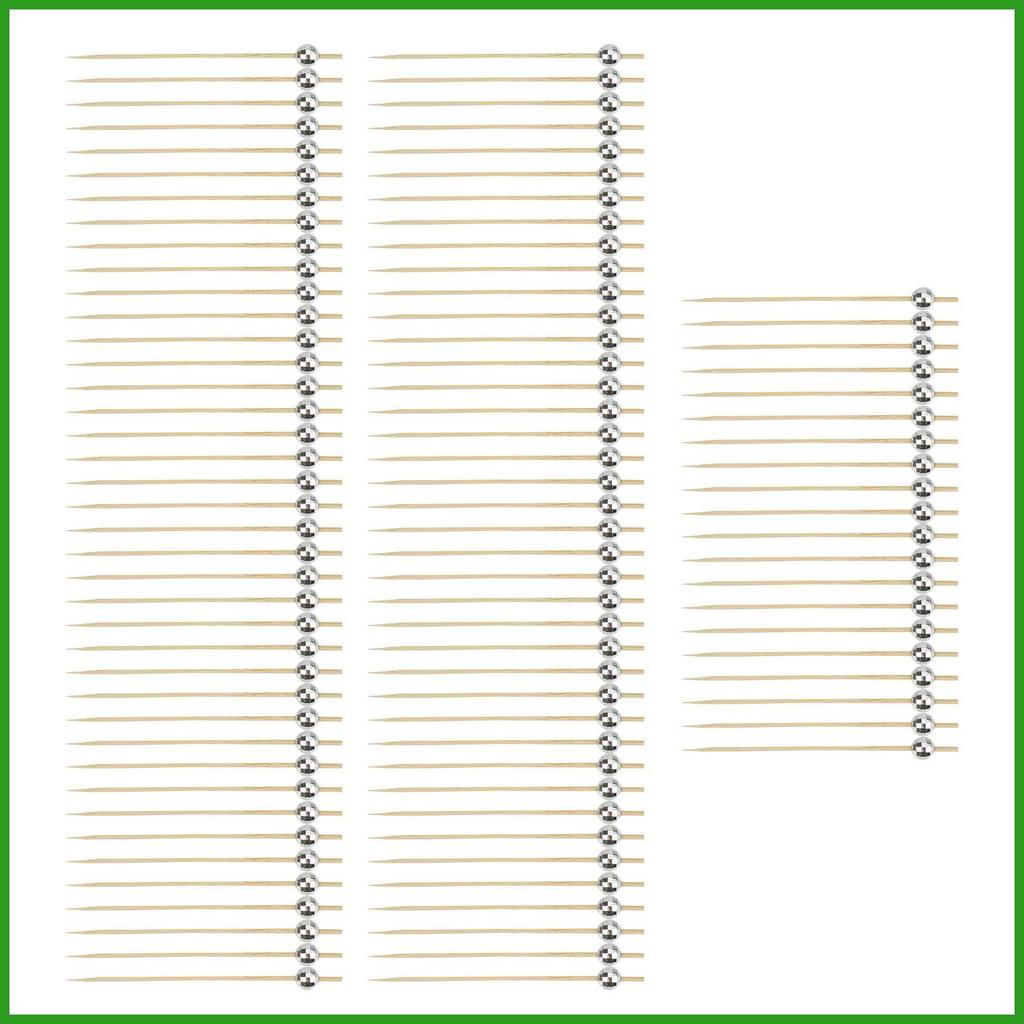 ลูกดิสโก้ ค็อกเทล Picks 100 ชิ้นขนม Skewers Disco Ball Stir Sticks สําหรับคริสต์มาสแซนวิช BBQ bytumt