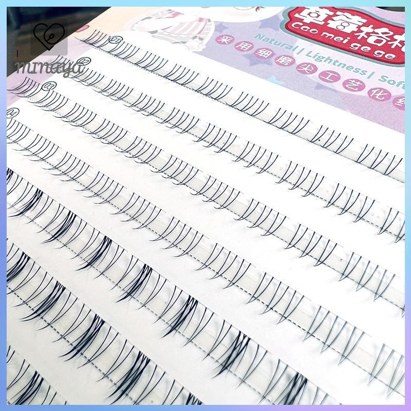 [MINA] Lower Lashes Natural Lower Lashes Segmented Lower Lashes Single Lashes การ์ตูน Lower Lashes เ