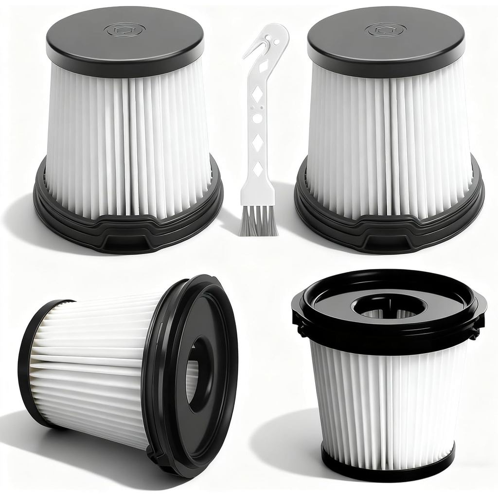 4-Pack IW3511 BU3521 Pre-Motor Filter สําหรับ Shark Detect Pro สูญญากาศ IW1111 IW1120 IW3511 และทําค