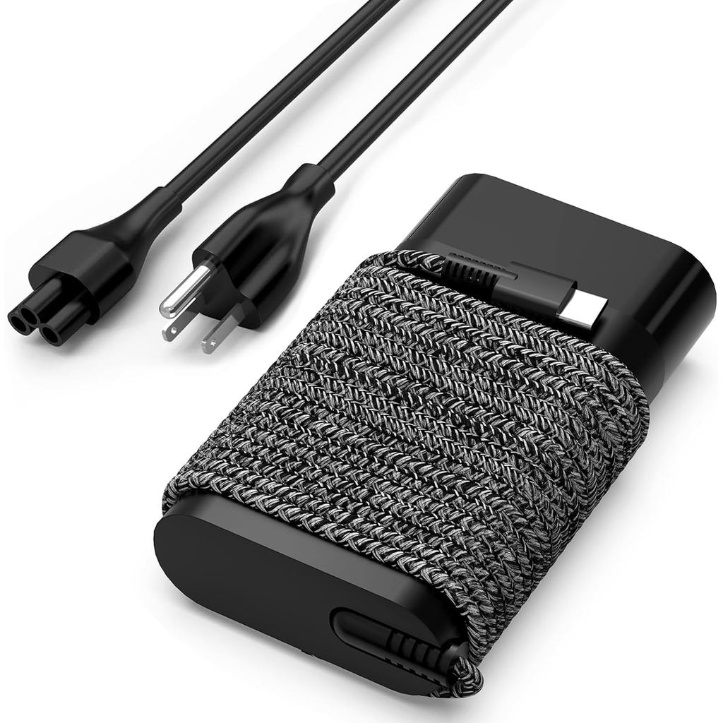 65W USB-C AI แล็ปท็อปชาร์จ,ใช้งานร่วมกับ HP ProBook 440 445 450 455 460 465/G11 G10 G9 G8, ProBook 4