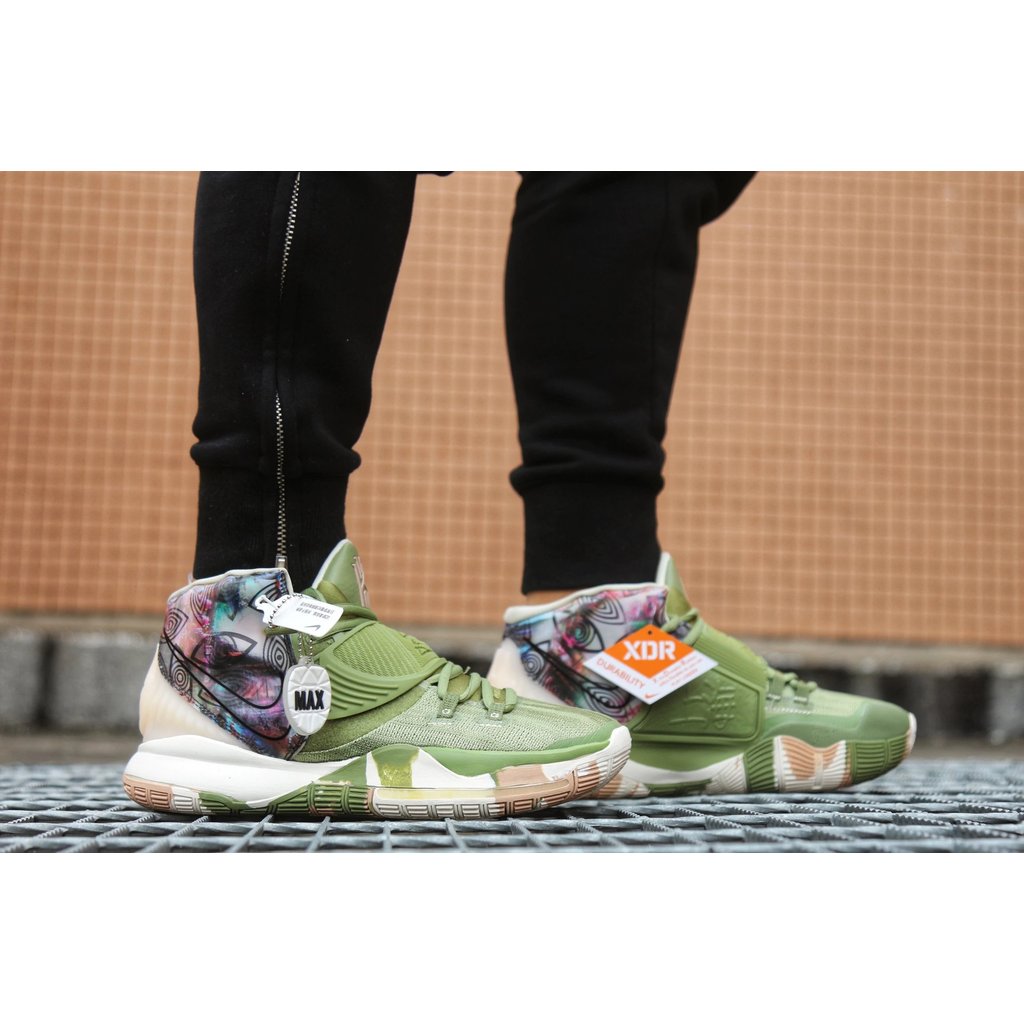 รองเท้า Nike Kyrie 6 Irving 6 สไตล์ Shanghai สำหรับบาสเก็ตบอล แบบจำกัดจำนวน (CQ7634-303)