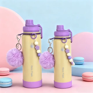 Holo Flask 3 in 1 Tumbler ชุด Tumbler กีฬาขวดน้ําสแตนเลสร้อนและเย็นกระติกน้ําสูญญากาศ