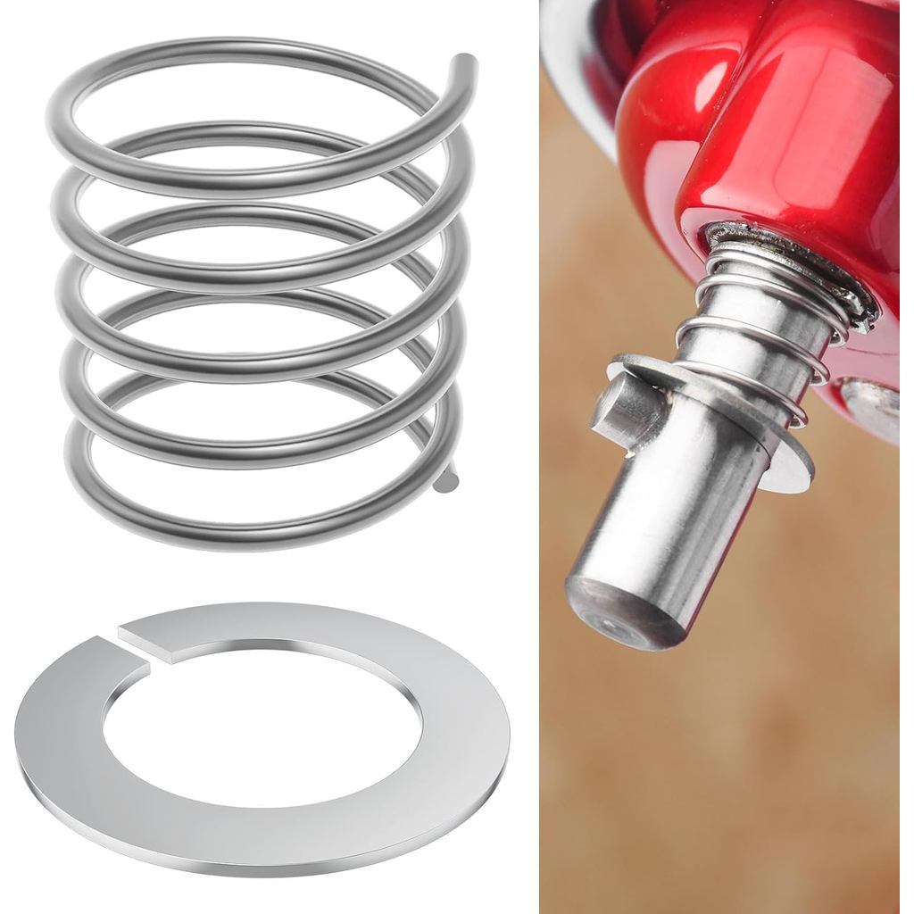 สปริงและเครื่องซักผ้าสแตนเลส 304 สําหรับเครื่องผสม Kitchenaid 3.5 Quarts ถึง 7 Quarts (Excluding min