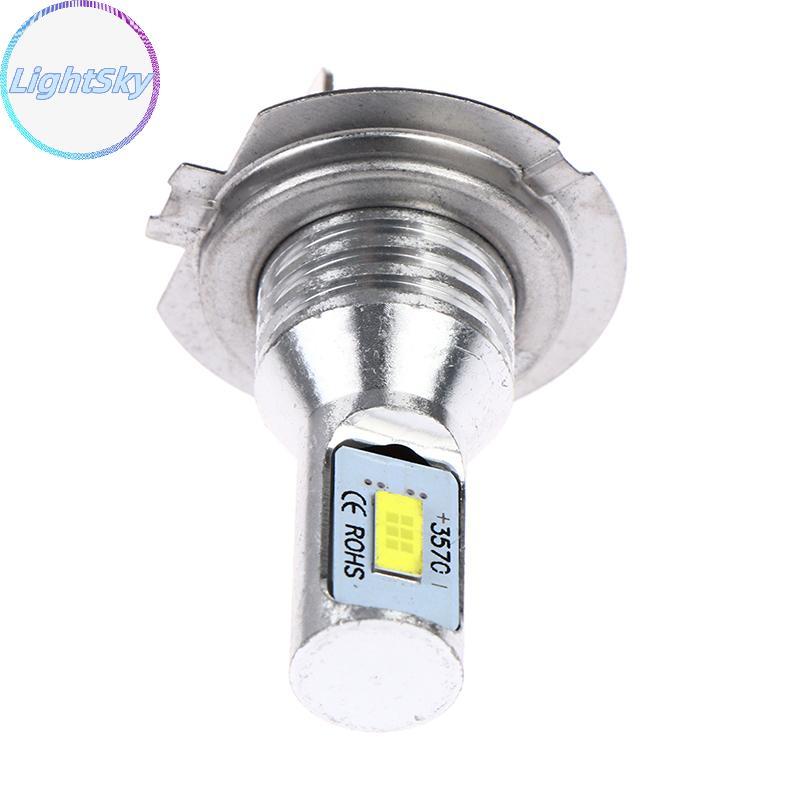 LightSky H7 Led Canbus ไฟหน้า H7 Led Lo Beam หลอดไฟ 6000K IP 68 CSP 3570 ชิป LED TH