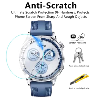 1/2/3/5PCS กระจกนิรภัยสำหรับ Huawei Watch GT 6 Pro 46mm ฟิล์มป้องกันรอย HD สำหรับ Huawei Watch GT6 46mm 41mm อุปกรณ์เสริ