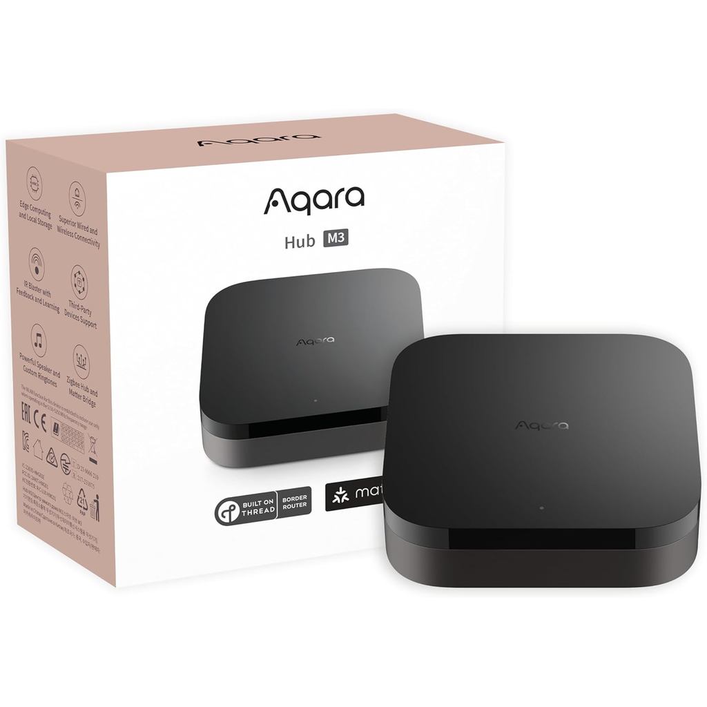 Aqara Smart Home Hub M3 สําหรับอัตโนมัติขั้นสูง, คอนโทรลเลอร์ Matter, เราเตอร์ขอบด้าย, คุณสมบัติ Zig