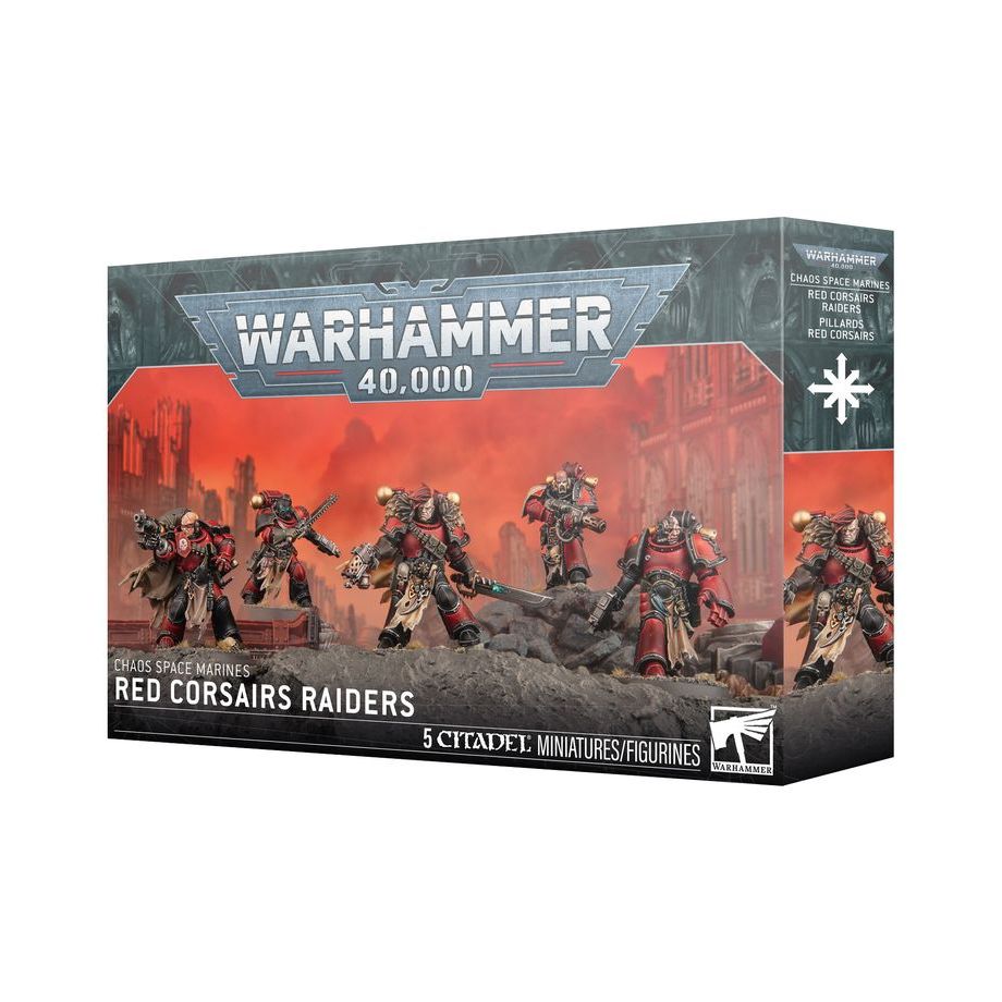 (NEW RELEASE) CHAOS SPACE MARINES:RED CORSAIRS RAIDERS