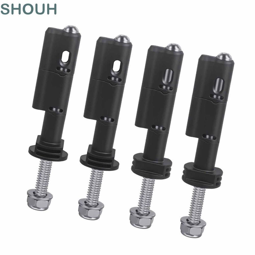 SHOUH หมุดยึด 4 ชิ้น, ความยาว 140 มม. เข้ากันได้กับ MaxTrax MKII หมุดยึดบอร์ดลาก, การออกแบบล็อคสแตนเ