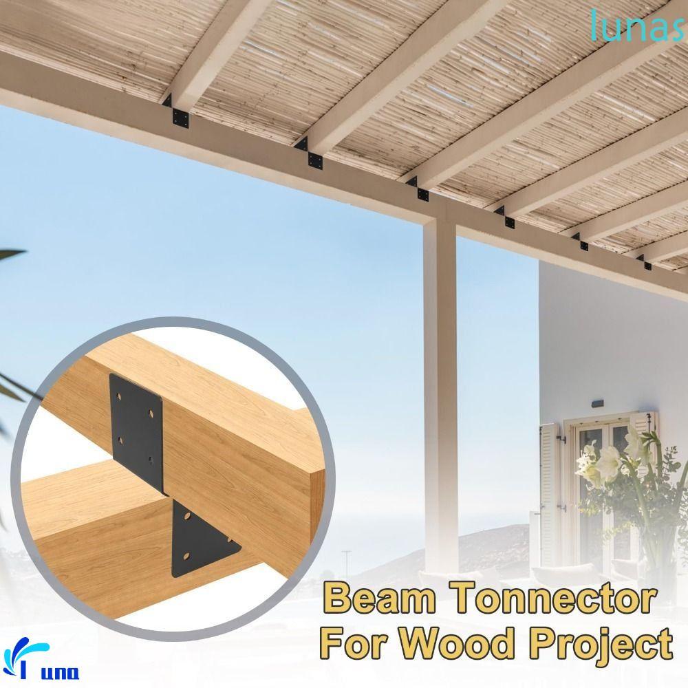 LUNASOL Pergola Kits, ตัวยึด Pergola สําหรับงานหนักทนต่อการกัดกร่อน, โครงรองรับคอลัมน์ Pavilion