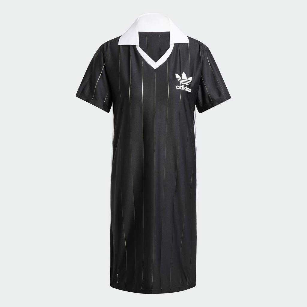 adidas Lifestyle Adicolor 3-Stripes Pinstripe Dress Women Black IX5510