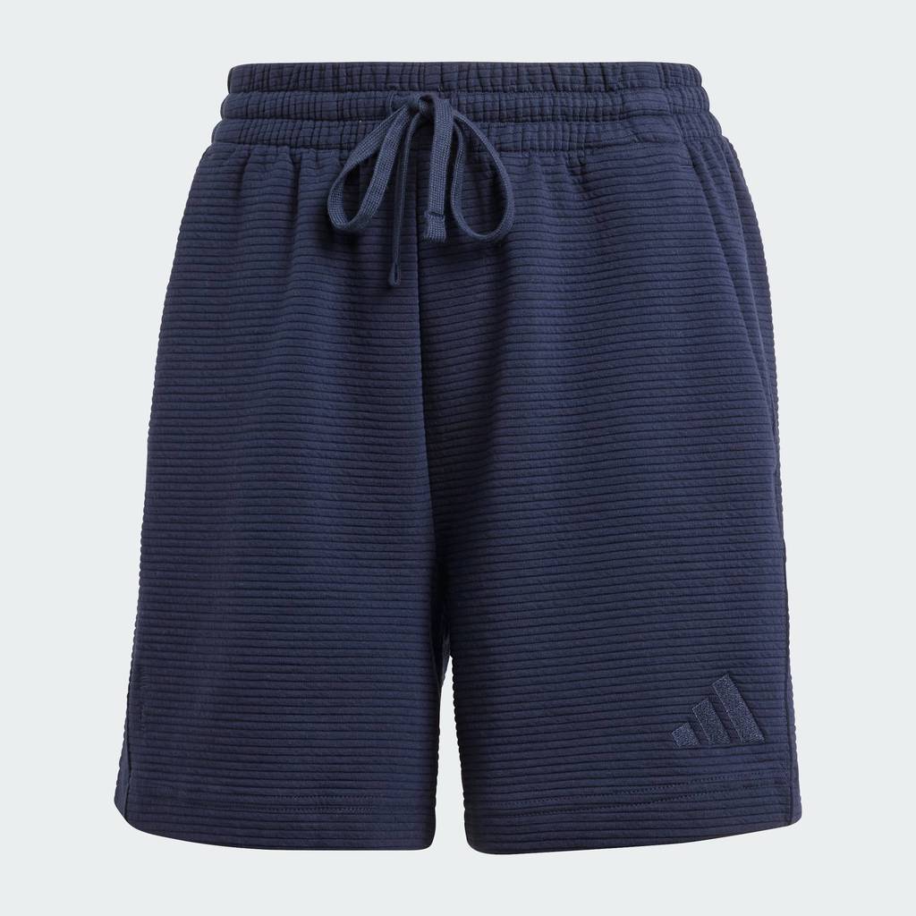 adidas Lifestyle ALL SZN Rib Shorts Women Blue IW1029