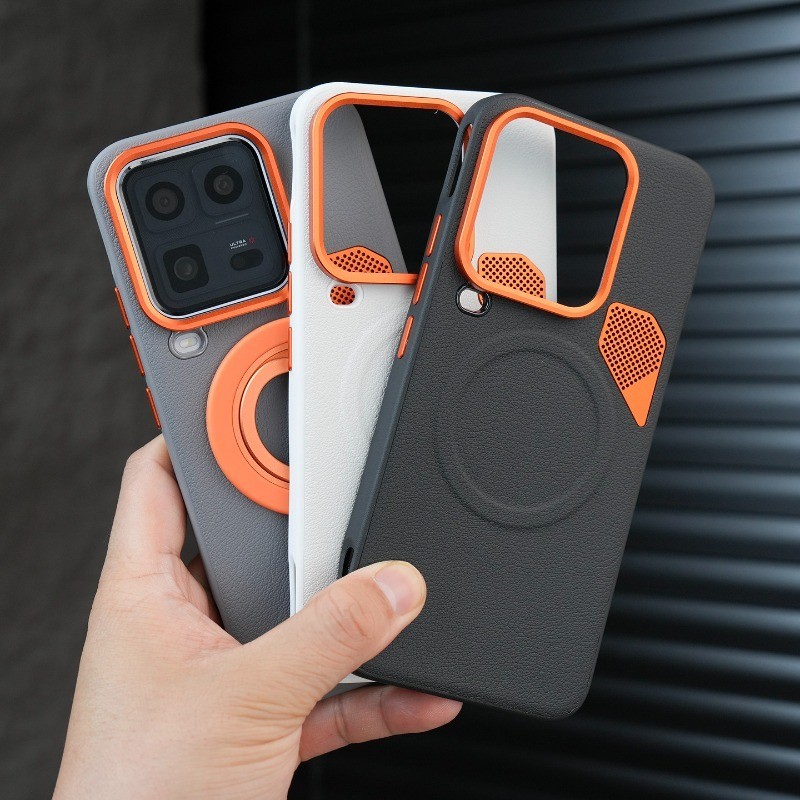 การกระจายความร้อนและBreathableเคสโทรศัพท์สําหรับIQOO 15 Ultra 15R 15 13 Z11 Z10 Pro/Plus Z11X Neo 10 Pro Strongฝาครอบป้องกันแม่เหล็กยืดหยุ่นกันกระแทกกันชนกรณี
