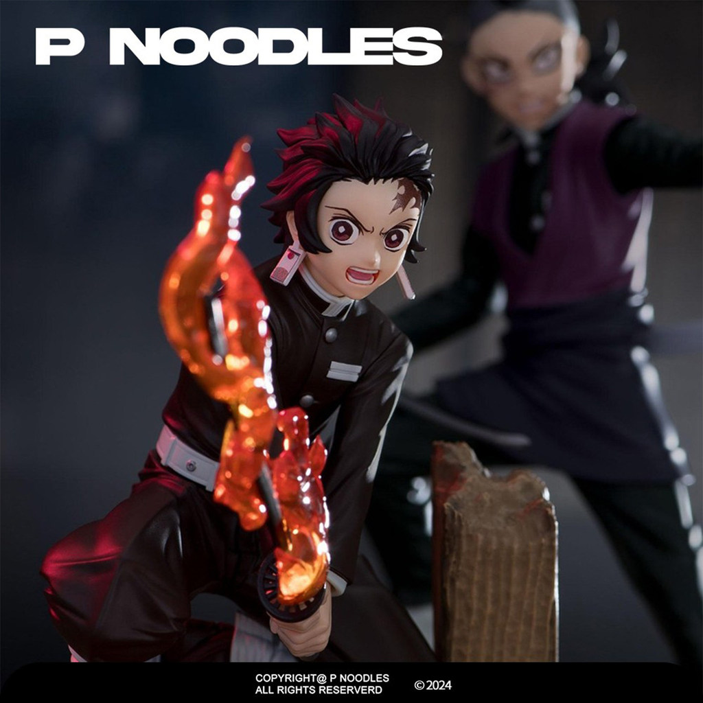 ขายร้อนรูปเวอร์ชั่นญี่ปุ่น Sega ของแท้ Demon Slayer Xross Link Tanjiro Swordsman Village รูปทิวทัศน์