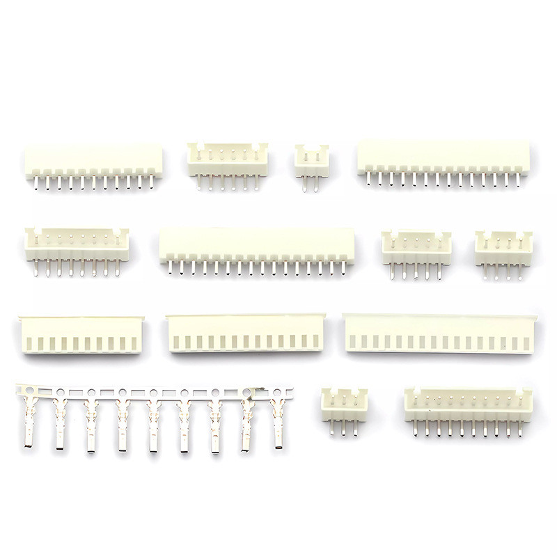 XH2.54MM Connector xh254 ปลั๊กตรง Pin ซ็อกเก็ต Terminal Plug-In ขาโค้ง 2 P/3/4/20P