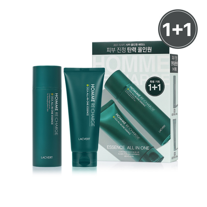 Lacvert Homme Recharge Cica All-in-One Essence 150ml Buy One Get One Free Set