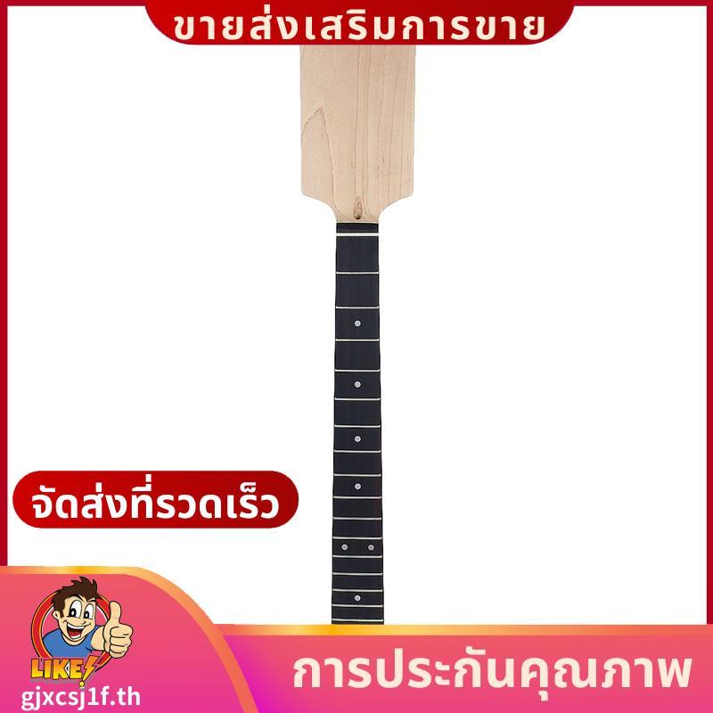 กีตาร์ไฟฟ้าคอ Paddle Head Rosewood บน Maple 22 Frets Dot Inlay ยังไม่เสร็จ Diy Parts.gjxcsj1fth
