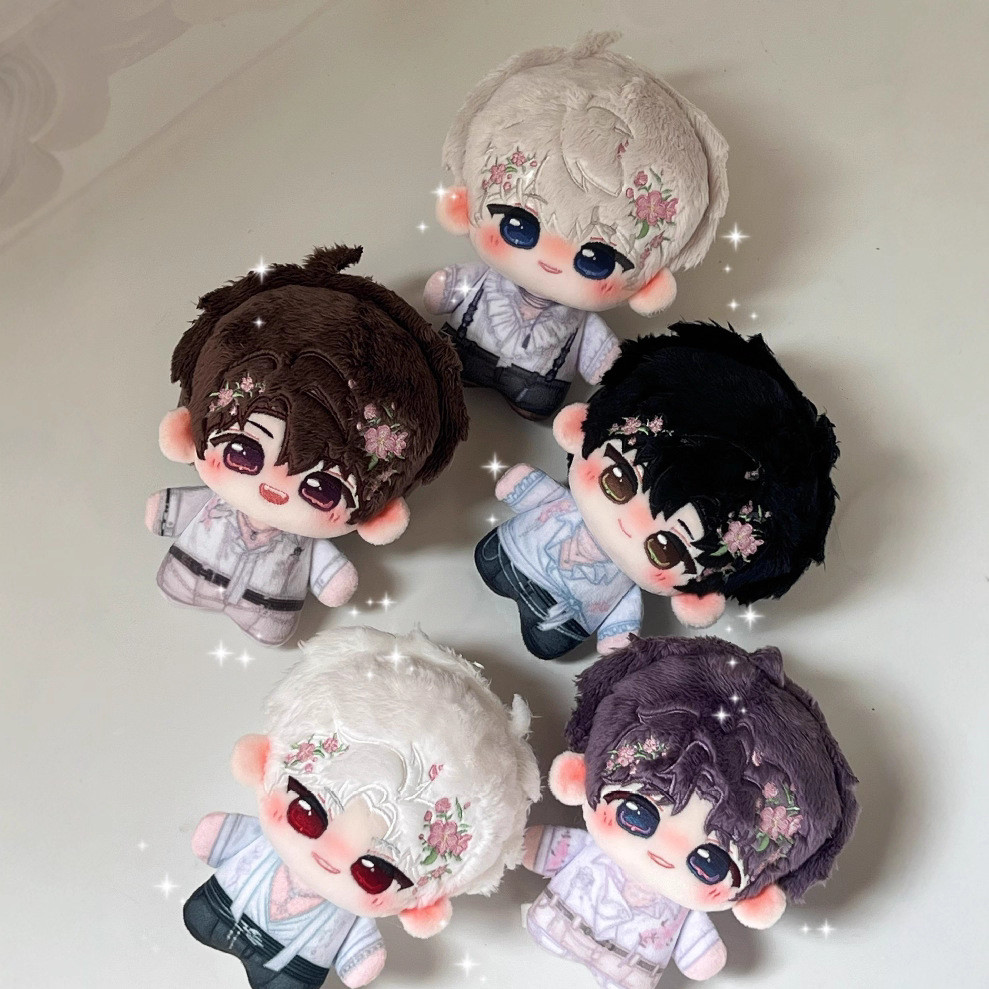 Love และ Deepspace 10 ซม.ของเล่นตุ๊กตา Rafayel Zayne Sylus ตุ๊กตาผ้าฝ้ายดอกไม้ฤดูกาล Coincids