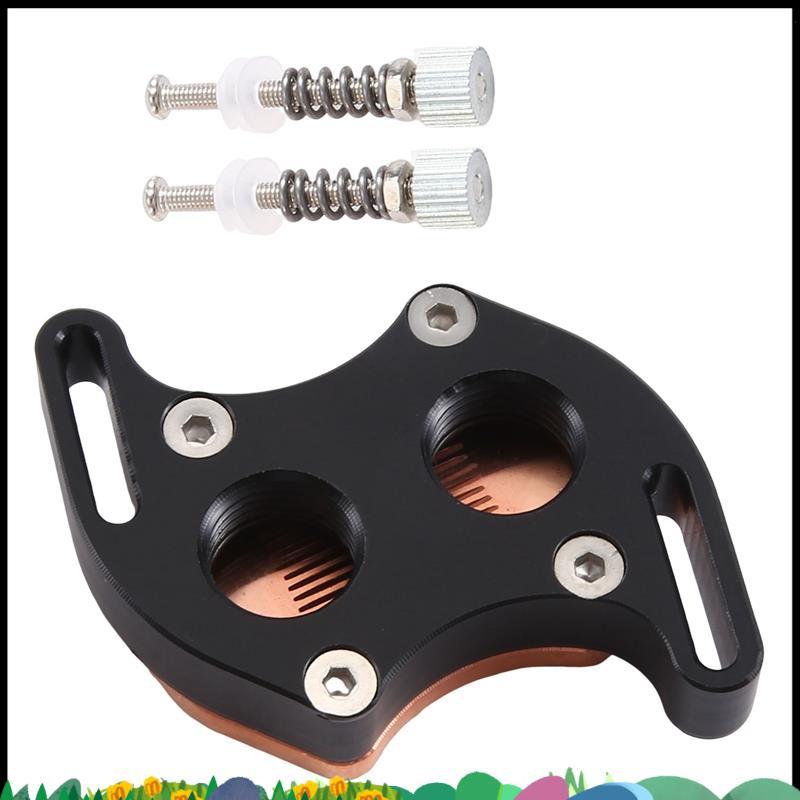 Super S-Shaped CPU Water Cooling Block Cooler South Bridge Northbridge Block สําหรับคอมพิวเตอร์ CPU 