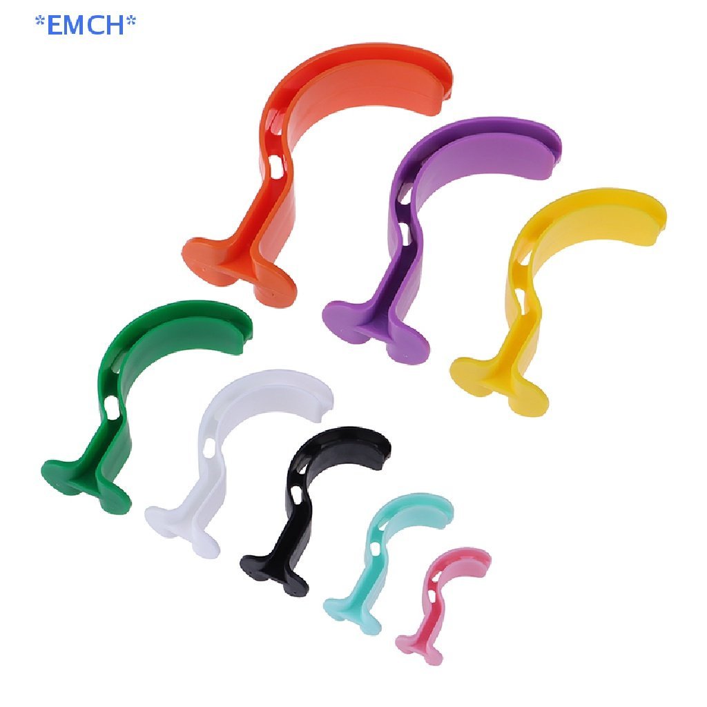 EMCH> 8Pcs First Aid Oral Way Guedel Airway Tube Gas Guide Tube For Breathing Patients new
