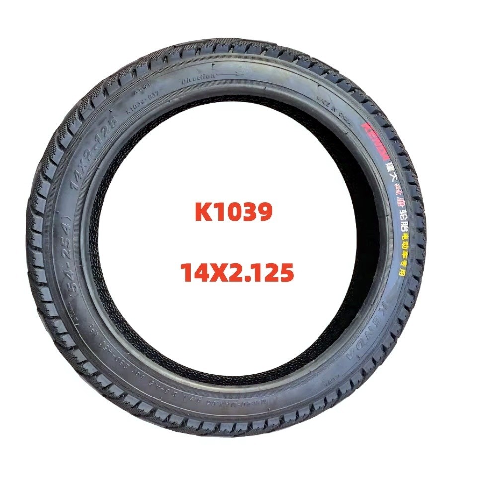 ยางรถจักรยานไฟฟ้า Kenda สำหรับ E-BIKE ขนาด 14x2.125, 14x2.5, และ 16x2.125