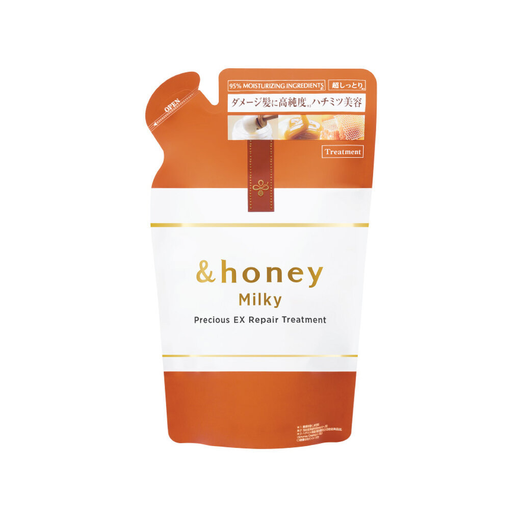 &honey แอนด์ฮันนี่ ทรีทเม้นท์ มิลค์กี้ พรีเซียส เอ็กซ์ รีแพร์ รีฟิล 385 กรัม