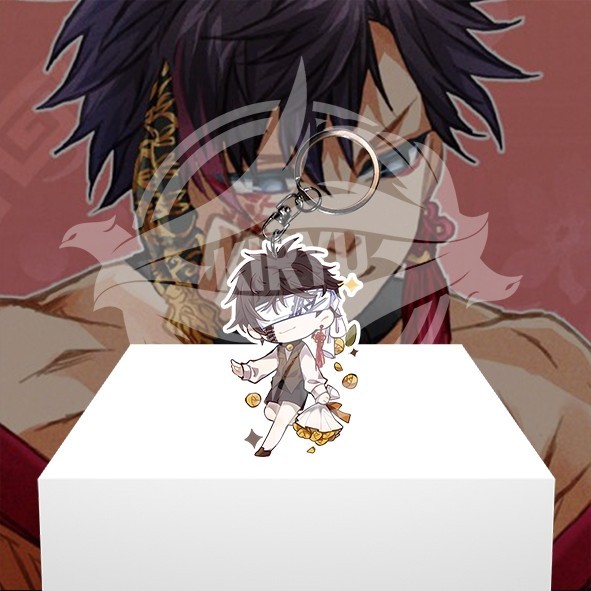 Gantungan Kunci Gantungan HP Anime Record of Ragnarok Shuumatsu no Valkyrie - Qin Shi Huang - Ganci 