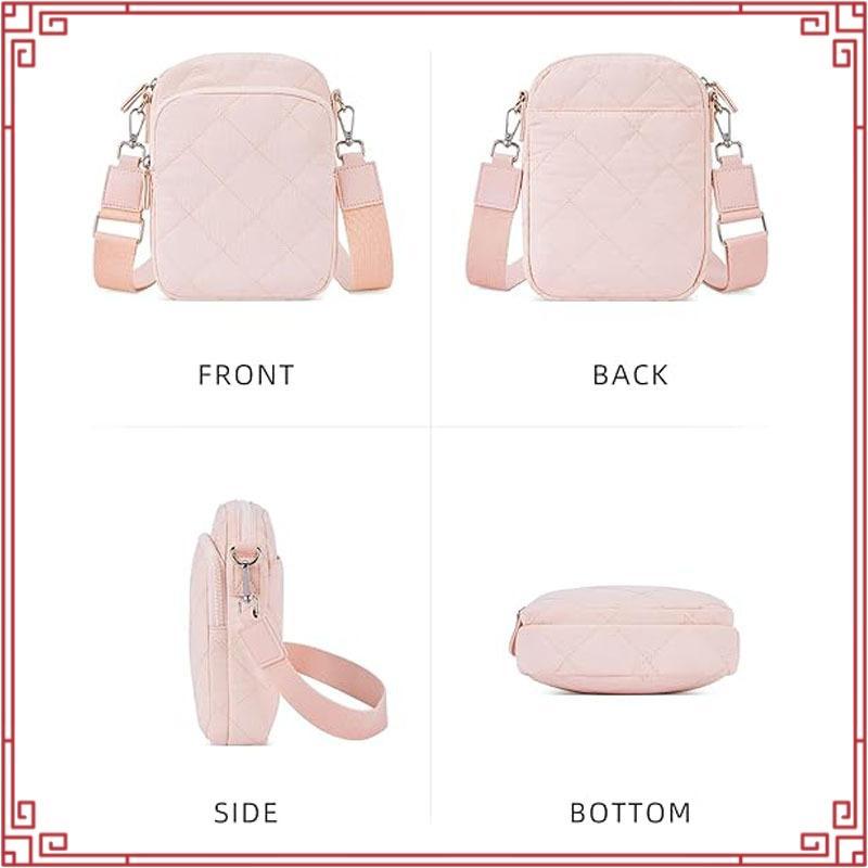 NEW Lada กระเป๋าสะพายข้าง รุ่น Kris Crossbody 3 สี ถอดสายได้ เบานุ่มมือ ใส่โทรศัพท์ได้ กระเป๋าคาดอก