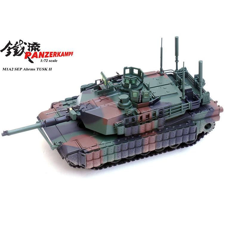 ZAGI Hobby HC1 PANZERKMPF Iron Flow American M1A2 SEP TUSKII M1 รถถังหลัก NAGI สามสี 1/72 สําเร็จรูป