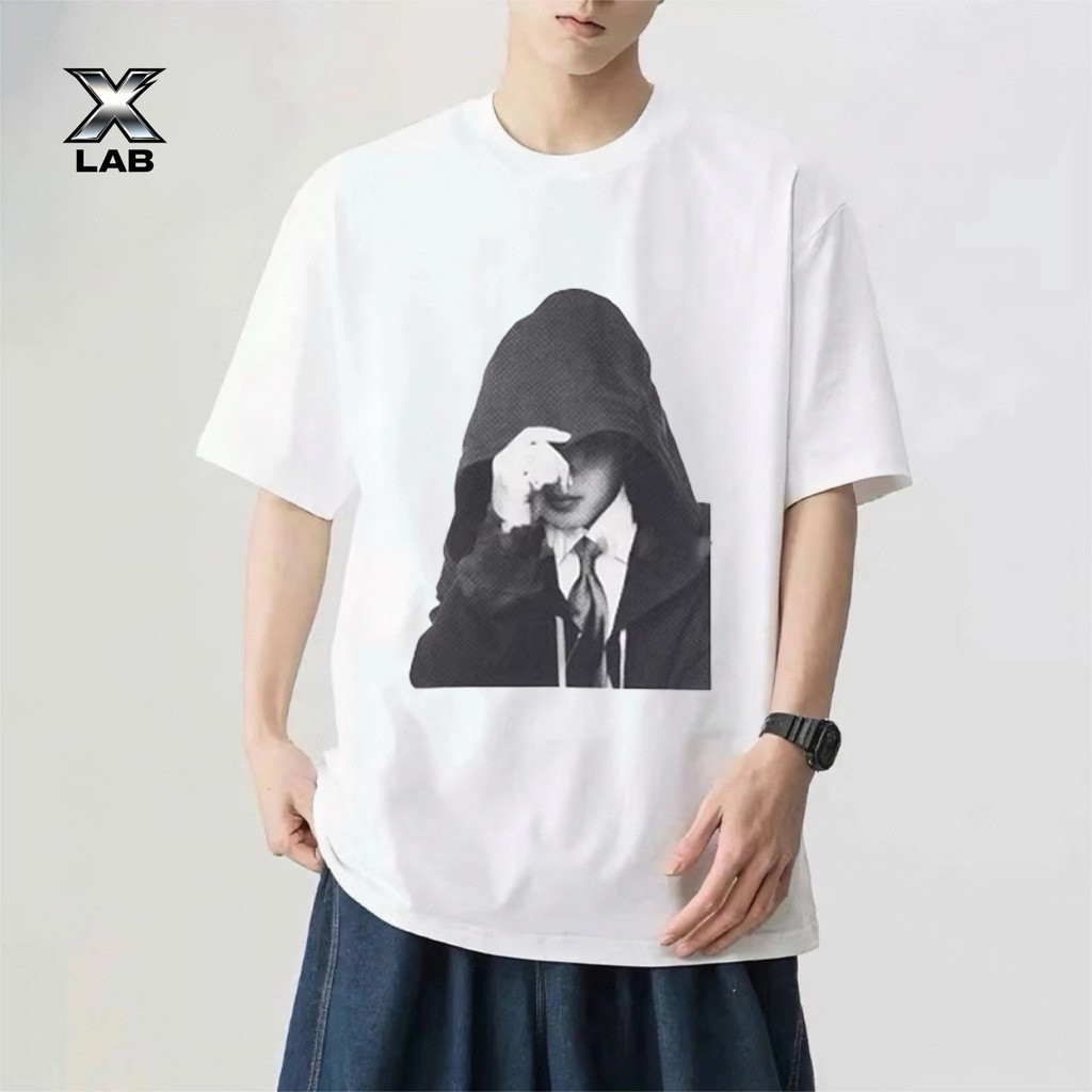 Ready StockBTS Jimin Park Jimin Cute Fan Art Print Cotton T-shirt