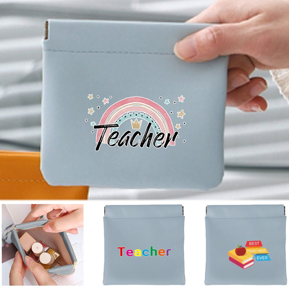 Teachers Day Minimalist portable pouch auto-in-one Carrying compact bag