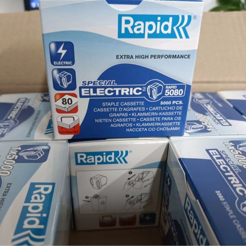 รวดเร็ว รวดเร็ว 5080 เครื่องเย็บกระดาษไฟฟ้าเฉพาะลวดเย็บกระดาษ 5080 ลวดเย็บกระดาษพรีเมี่ยมแพ็ค 1พี