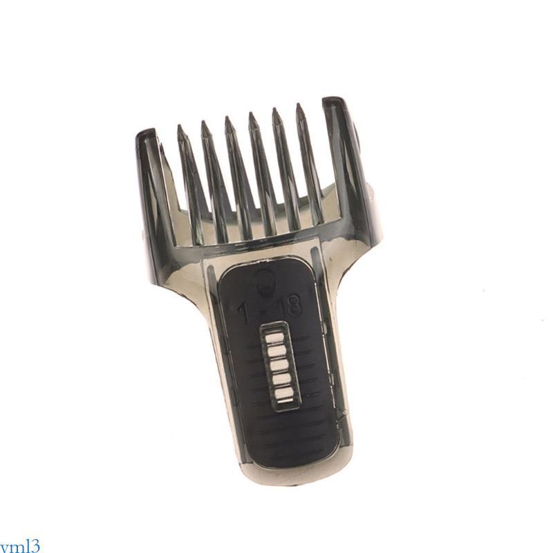 Yml3 ABS พลาสติก Trimmer หวีปรับ 1-18 มม.สําหรับ QG3330 386 3394 3371 3396 จัดแต่งทรงผมได้อย่างง่ายด