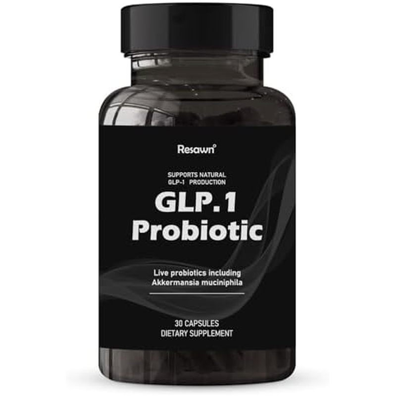 GLP-1 Probiotic 30 แคปซูล - 500M AFU Multi-Strain Probiotic + พรีไบโอติก รองรับธรรมชาติ GLP-1 Produc