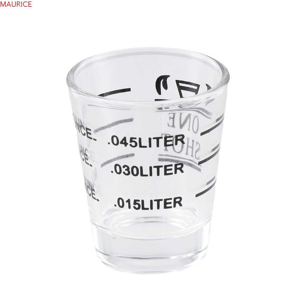 MAURICE Jigger กาแฟทนความร้อนพร้อมแก้วช็อตสําหรับงานหนัก